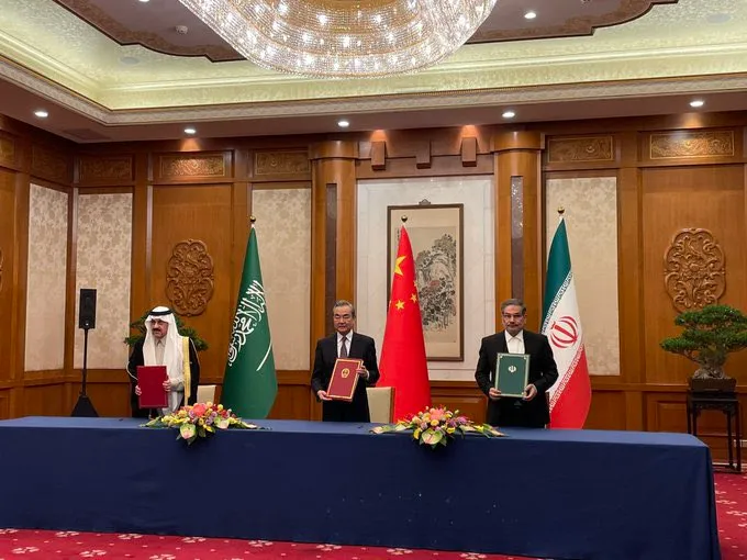 Iran and Saudi Arabia are set to shun their regional rivalry and bolster their bilateral ties with China's mediation.