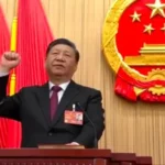 Xi Jinping was elected as the president of the PRC for the third time in a row with an overwhelming majority.