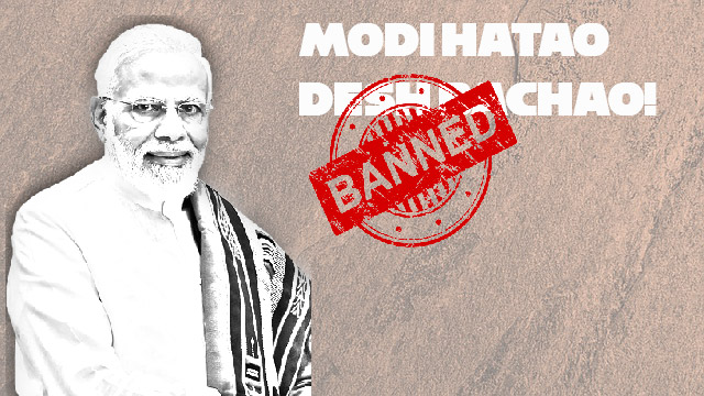 Gujarat police arrested eight people for allegedly putting up 'objectionable posters' against Narendra Modi.