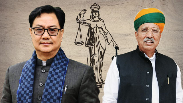 Kiren Rijiju shifted out of the law ministry; Arjun Ram Meghwal to become independent MoS