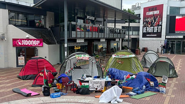 Tents of students