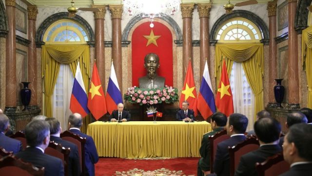 Russian President Vladimir Putin's Vietnam visit strengthened bilateral ties