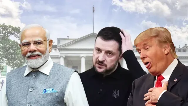 As BJP fans hail Modi's 'statesmanship' following Trump's argument with Zelenskyy, questions rise over their lionising of the Indian PM.